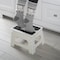 Simplify 9in  Anti-Skid Folding Step Stool in White 23655-WHITE - alternate 2